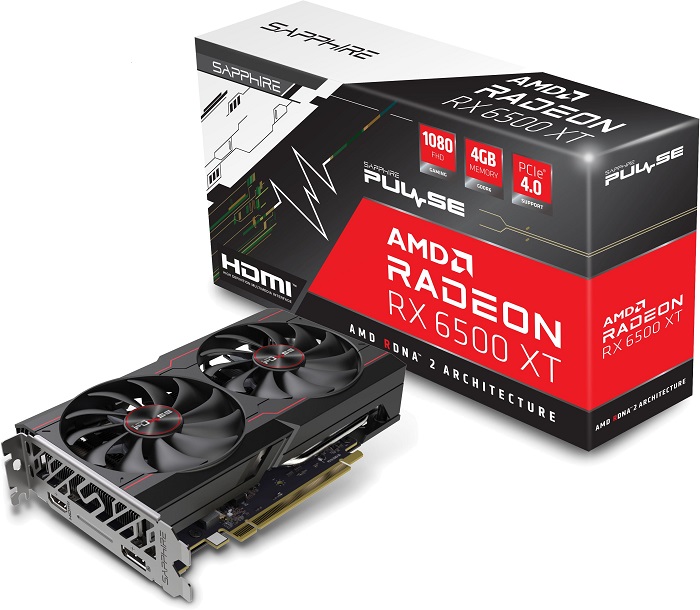 Видеокарта AMD Radeon RX 6500 XT