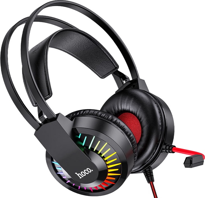 Наушники с микрофоном Hoco W105 Red