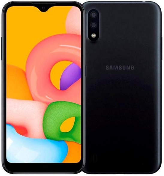 Смартфон Samsung Galaxy M01 3/32Гб Black