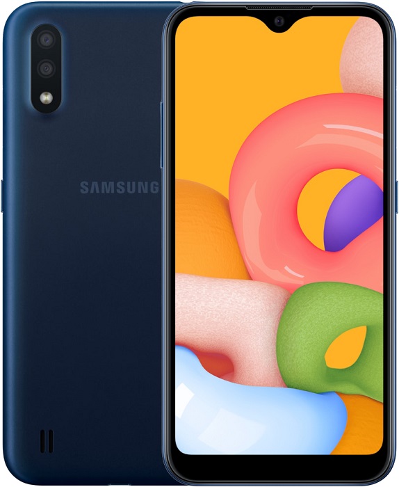 Смартфон Samsung Galaxy M01 3/32Гб Blue