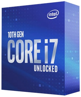 Процессор Intel Core i7 10700K; 8x3.8-5.1ГГц;