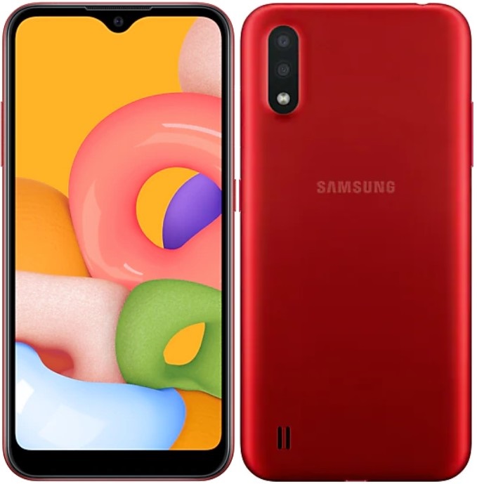 Смартфон Samsung Galaxy M01 3/32Гб Red Смартфон Samsung Galaxy M01 3/32Гб Red