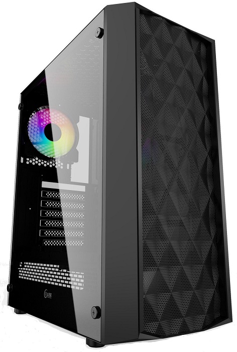 Корпус Powercase Diamond Mesh LED (CMDM-L1);