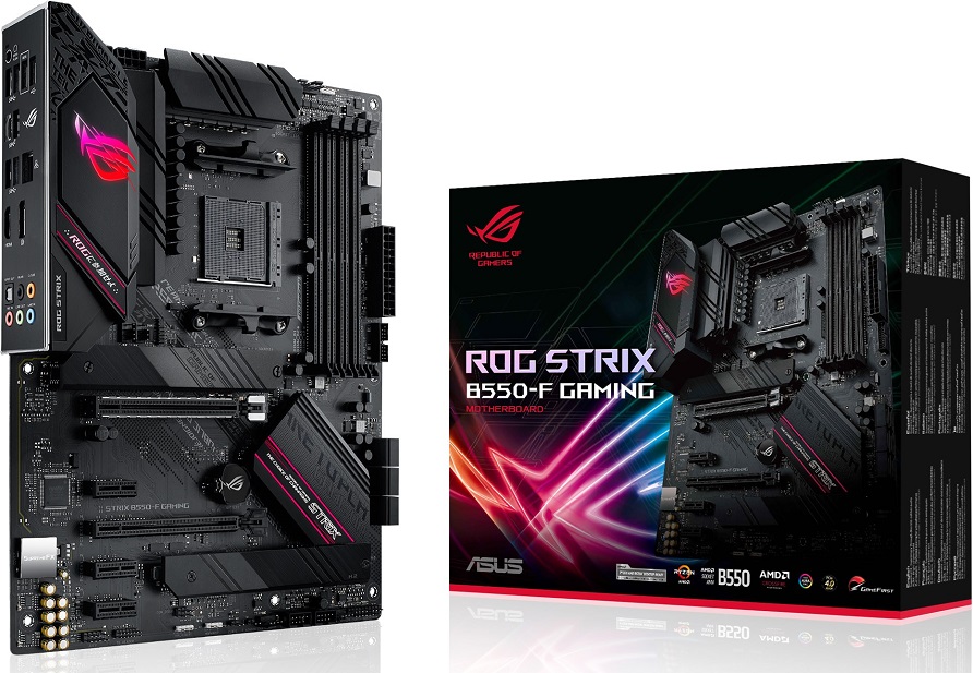 Материнская плата AMD B550 Asus ROG