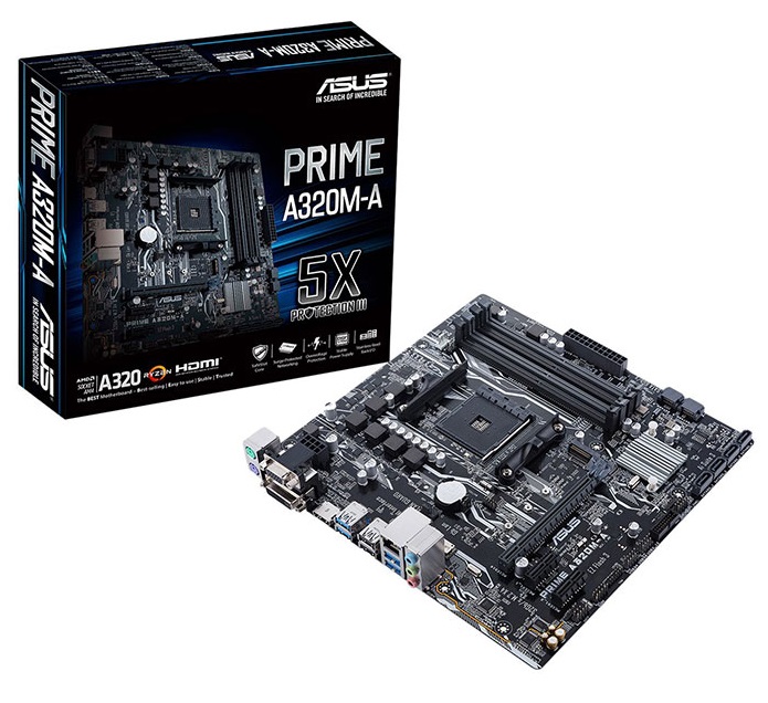 Материнская плата AMD A320 Asus PRIME