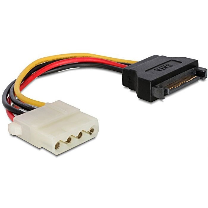Кабель питания SATA Cablexpert (CC-SATA-PS-M); 4pin/15pin;