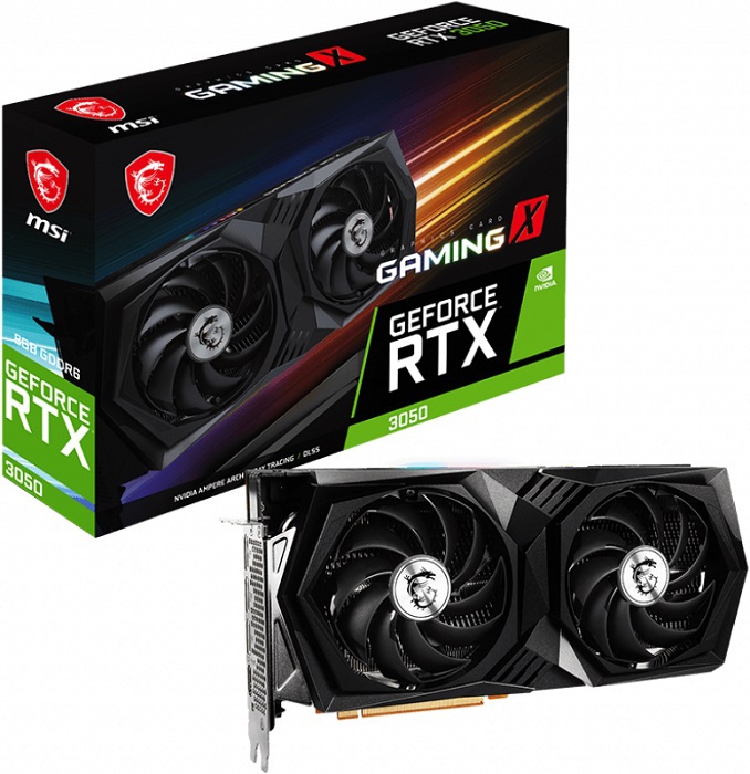 Видеокарта nVidia RTX 3050 MSI RTX
