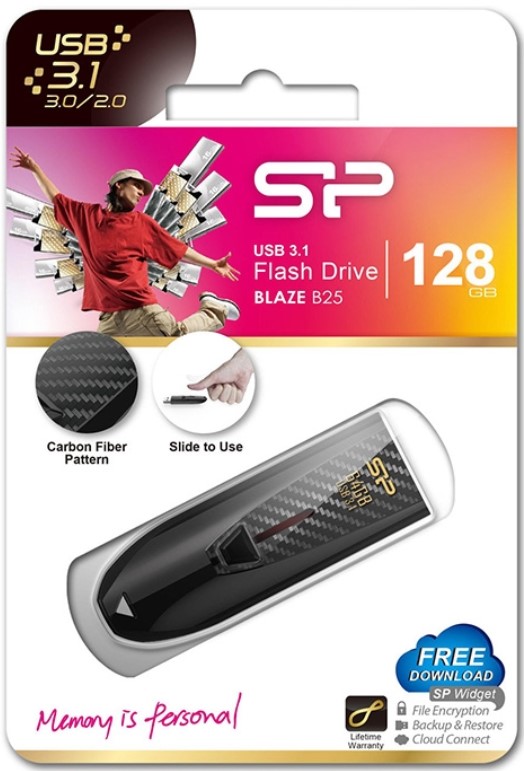 USB-флэш 128 ГБ Silicon Power Blaze