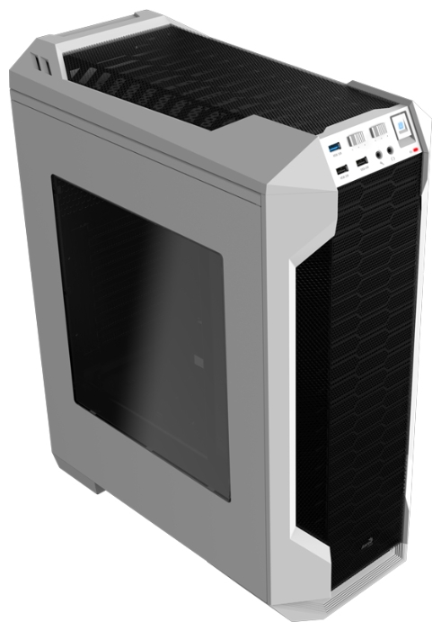 Корпус AeroCool LS-5200 White (4713105958324); ATX;