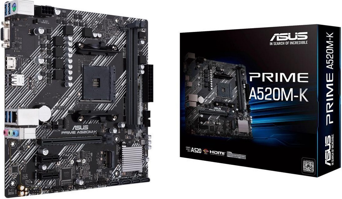 Материнская плата AMD A520 Asus PRIME