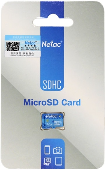 Карта памяти microSDHC 32 ГБ Netac