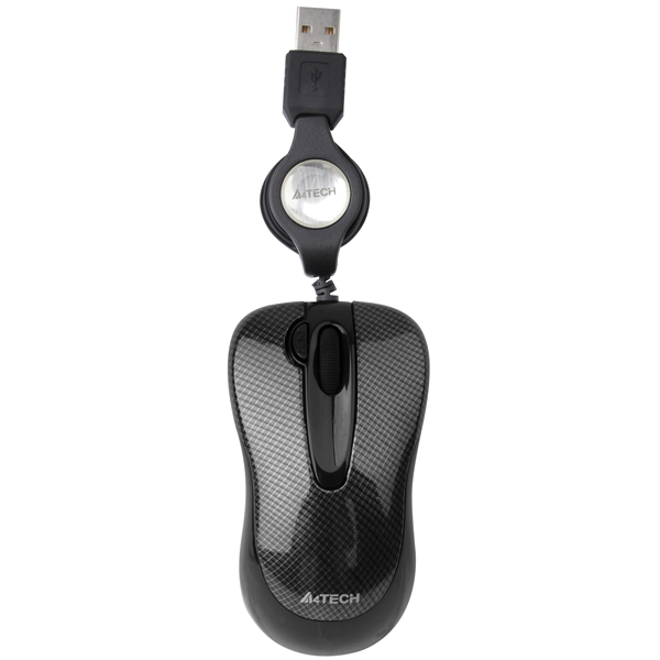 Мышь USB A4Tech N-60F-2; 4 кнопки;