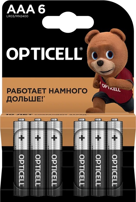 Батарейка AAA OPTICELL Basic (5051007); щелочная;