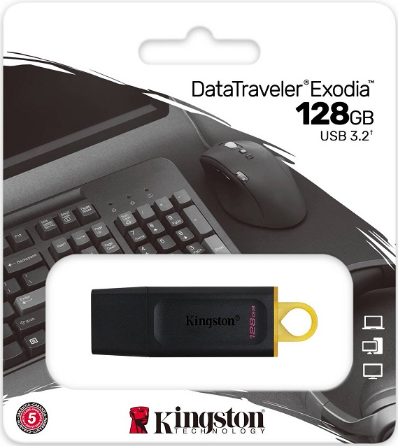 USB-флэш 128 ГБ Kingston DataTraveler Exodia