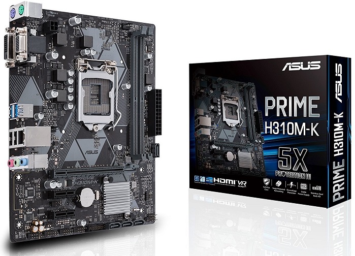 Материнская плата intel H310 Asus PRIME