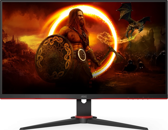 Монитор 24" AOC 24G2SAE/BK; VA; 1920x1080;