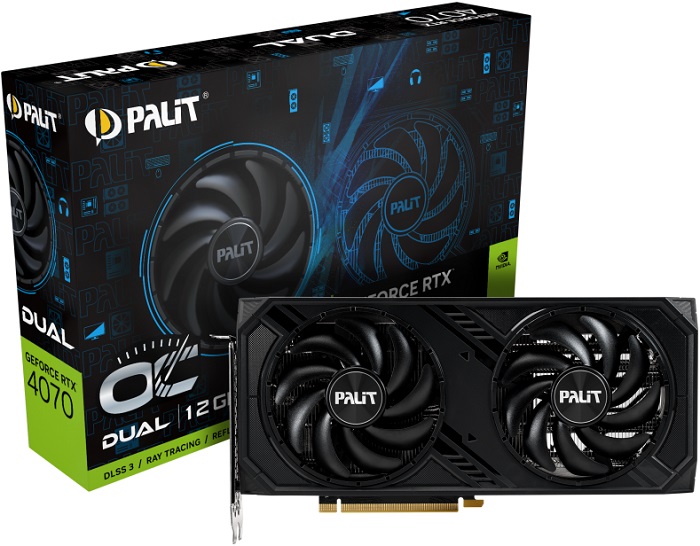 Видеокарта nVidia RTX 4070 Palit RTX4070