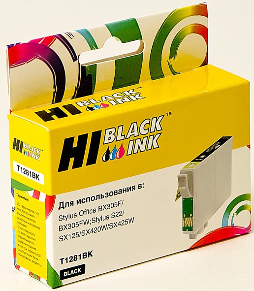 Картридж струйный Hi-Black T1281 (HB-T1281); для