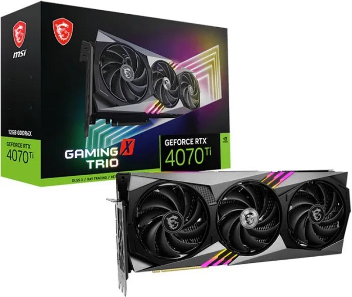 Видеокарта nVidia RTX 4070Ti MSI RTX