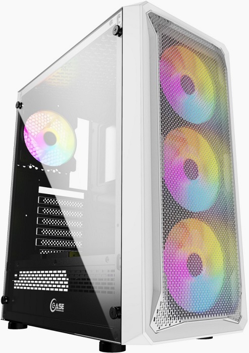 Корпус Powercase Mistral Z4 Mesh LED