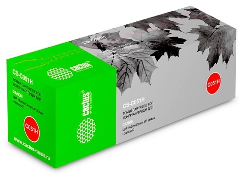 Картридж лазерный Cactus CS-C051H; для Canon