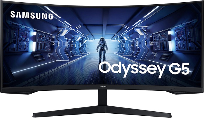 Монитор 34" Samsung Odyssey G5 (LC34G55TWWIXCI);