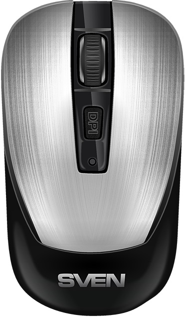 Мышь беспроводная Sven RX-380W Silver (SV-020590);