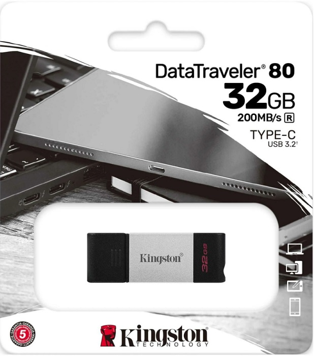 USB-флэш 32 ГБ Kingston DataTraveler 80