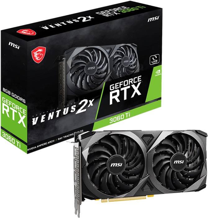 Видеокарта nVidia RTX 3060Ti MSI RTX