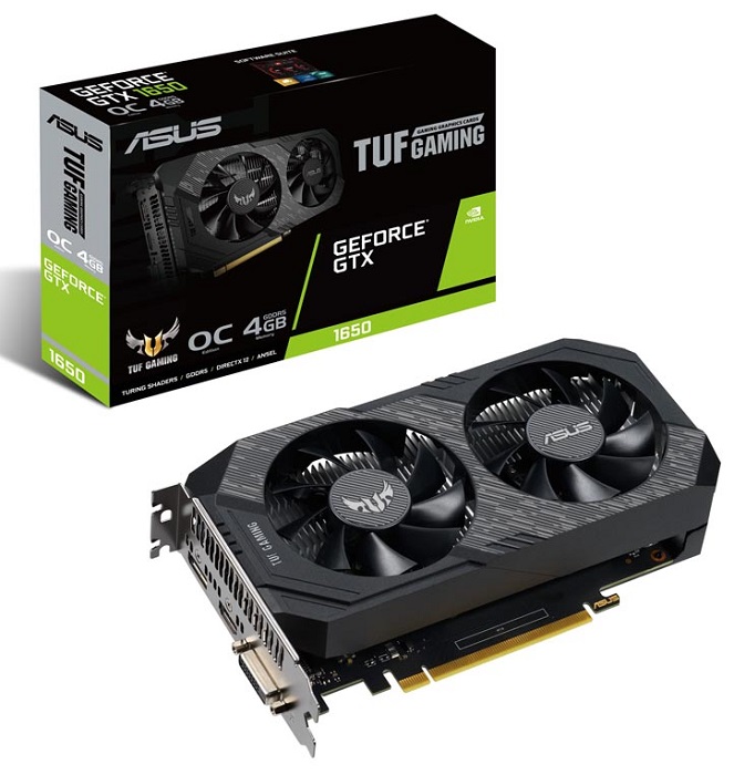 Видеокарта nVidia GTX 1650 Asus TUF-GTX1650-4G-GAMING
