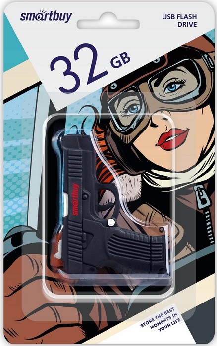 USB-флэш 32 ГБ SmartBuy Wild Pistol