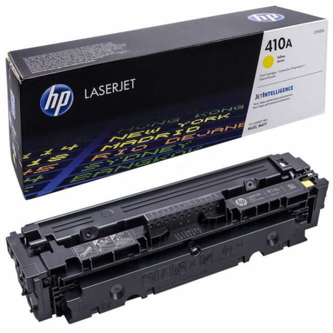 Картридж лазерный HP 410A (CF412A); для