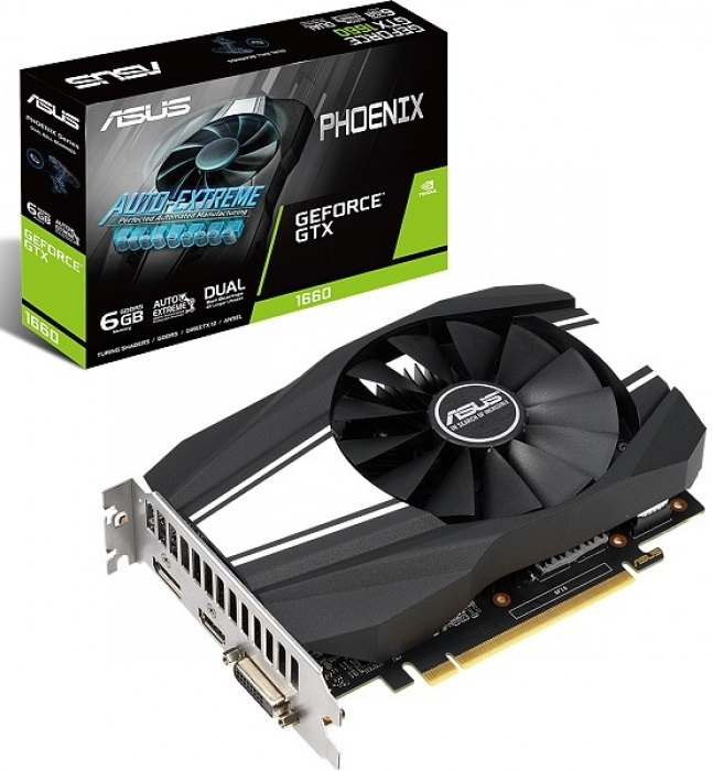 Видеокарта nVidia GTX 1660 Asus PH-GTX1660-6G