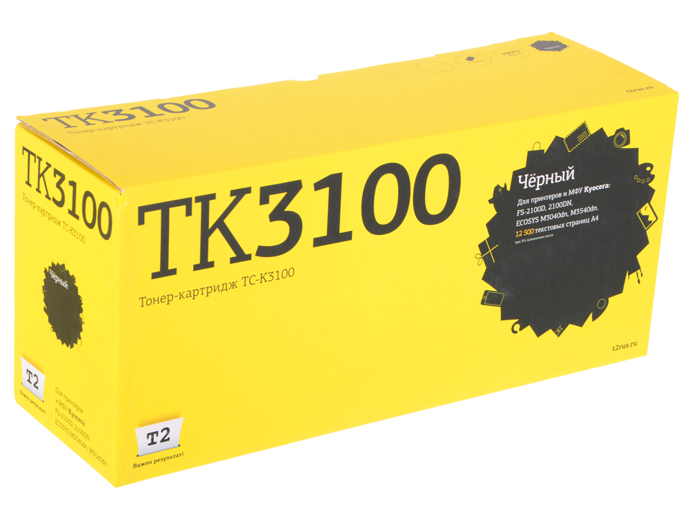 Картридж лазерный T2 TC-K3100; для Kyocera