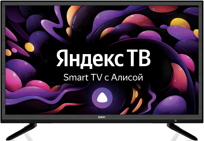 Телевизор 24" BBK 24LEX-7289/TS2C; Direct LED;