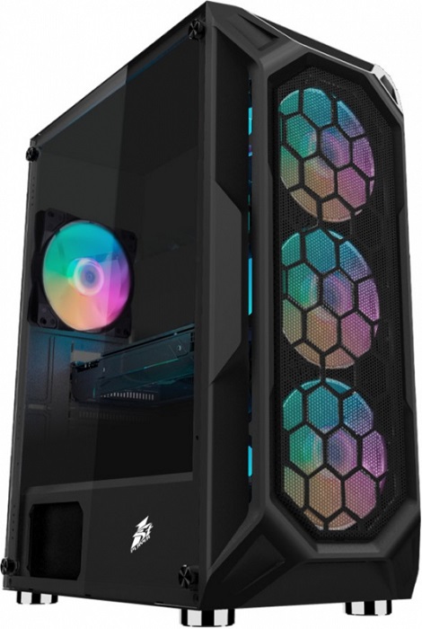 Корпус 1STPLAYER FIREBASE X6 (X6-3G6P-1G6); ATX;