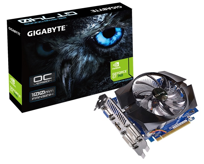 Видеокарта nVidia GT 740 Gigabyte GV-N740D5OC-2GI;