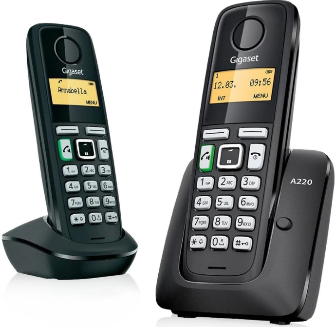 Телефон беспроводной DECT Gigaset A220 Duo