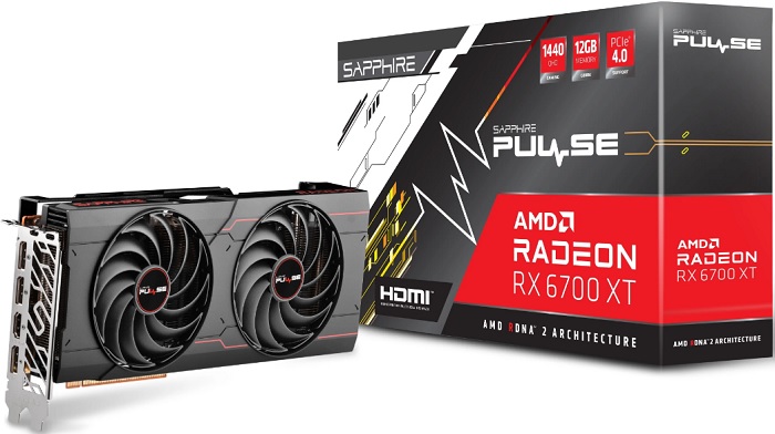Видеокарта AMD Radeon RX 6700 XT