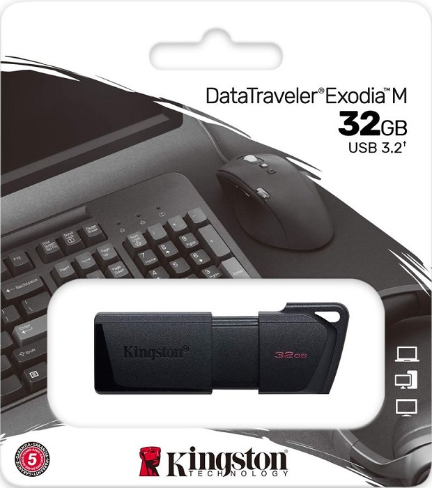 USB-флэш 32 ГБ Kingston DataTraveler Exodia