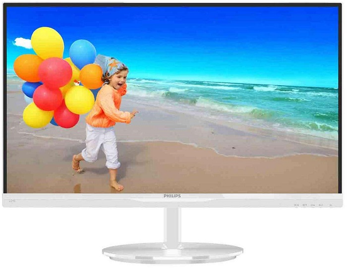 Монитор 22" Philips 224E5 (224E5QSW/00); AH-IPS;