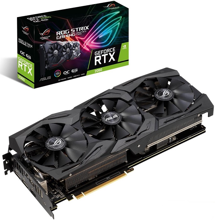 Видеокарта nVidia RTX 2060 Asus ROG-STRIX-RTX2060-O6G-GAMING