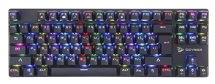 Клавиатура Qcyber Dominator TKL (QC-03-008DV01); механическая;