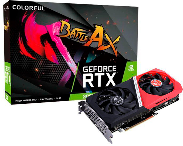 Видеокарта nVidia RTX 3050 Colorful RTX