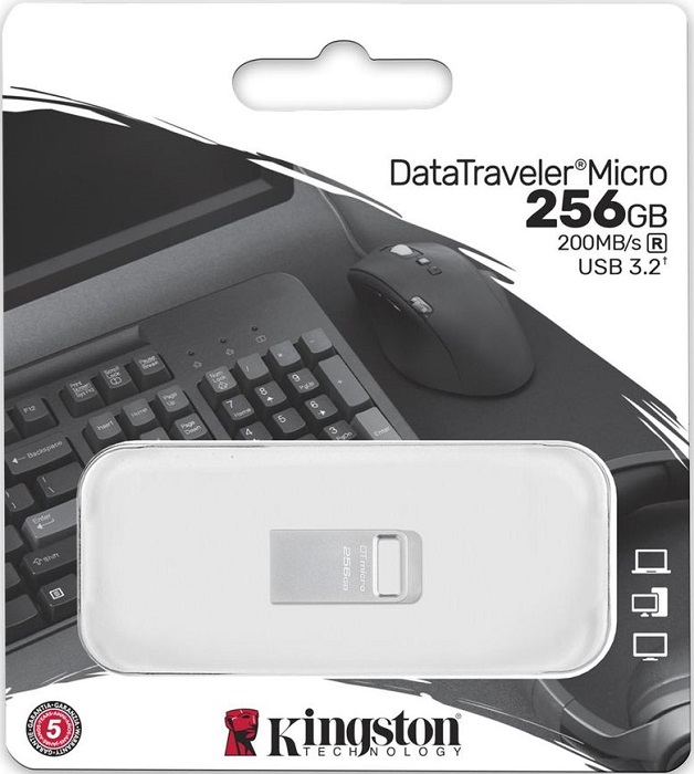 USB-флэш 256 ГБ Kingston DataTraveler Micro
