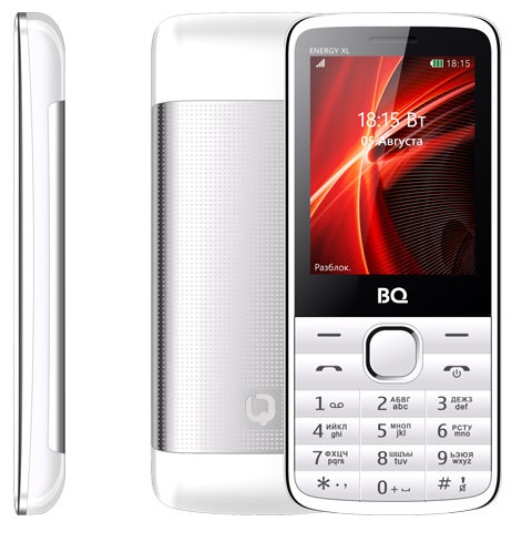 Мобильный телефон BQ EnergyXL White (BQ-2806);