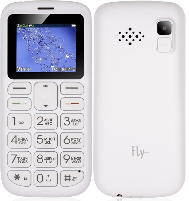 Мобильный телефон Fly Ezzy 7+ White;