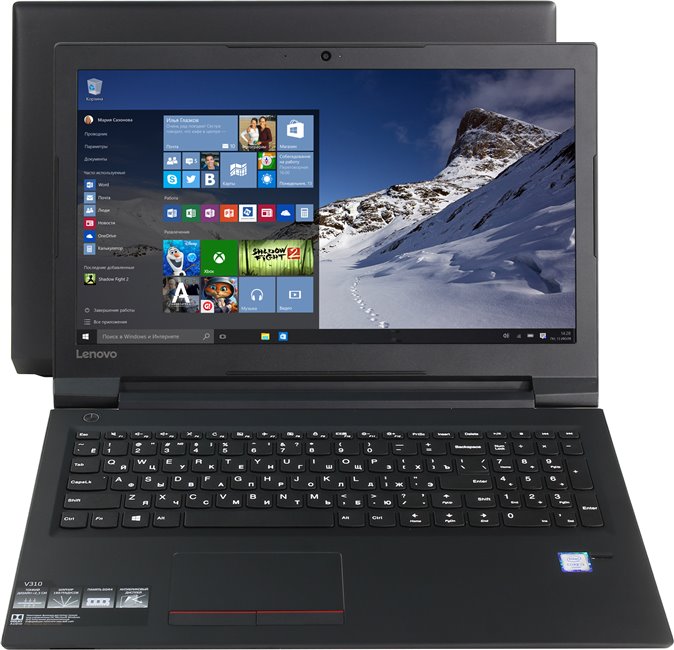 Ноутбук 15.6" Lenovo V110-15ISK (80TL014CRK); 1366x768;