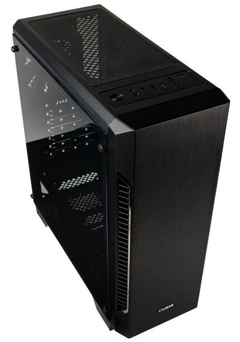 Корпус Zalman S3; ATX; Midi-Tower; боковое