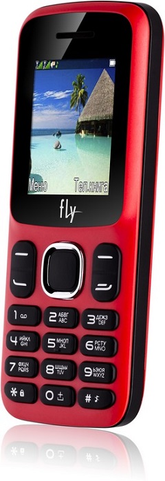 Мобильный телефон Fly FF180 Red; 1.77"(160х128);